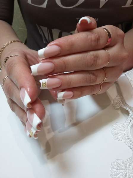 Наращивание ногтей с выездом на дом гарантия в Ростове-на-Дону фото 6