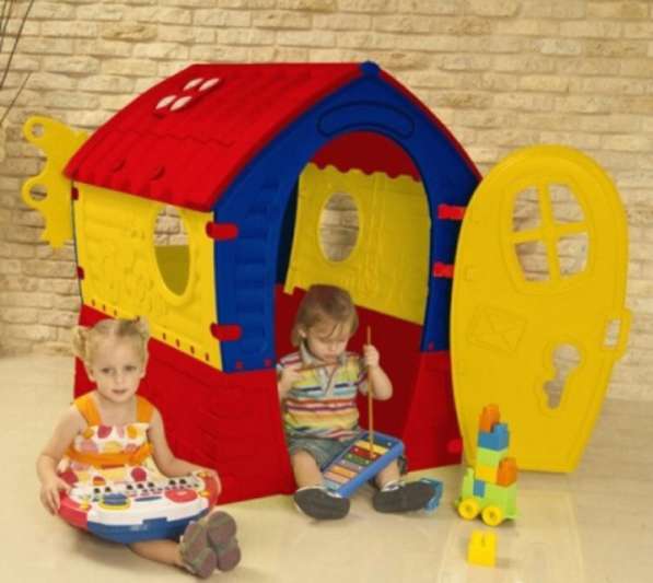 Домик Новый детский игровой дом пластмассовый в Москве
