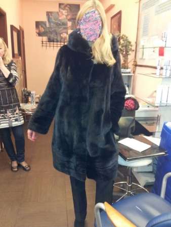 Норковая шуба Black velvet новая в Москве
