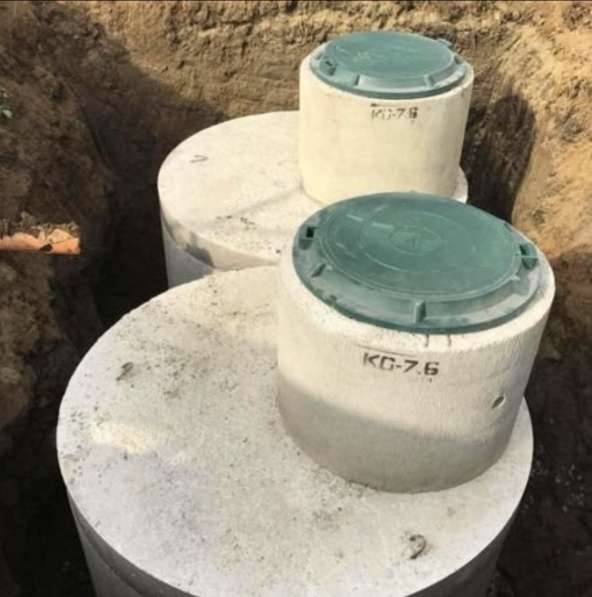 ЖБИ кольца Септик под канализацию для дома и дачи под ключ в Тюмени фото 5