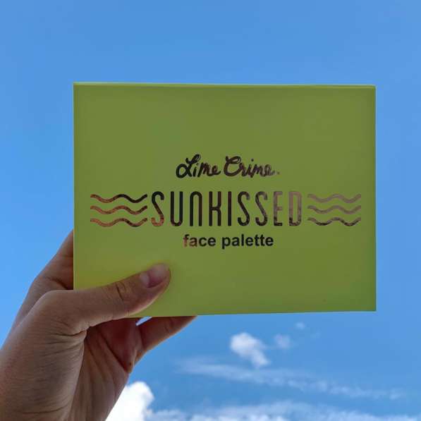 Палетка теней Sunkissed от Lime Crime