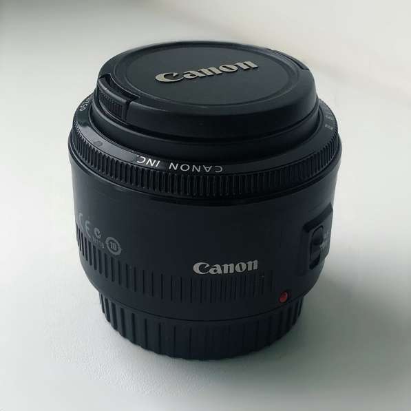Объектив Canon EF 50 mm 1:1.8 II в Пензе