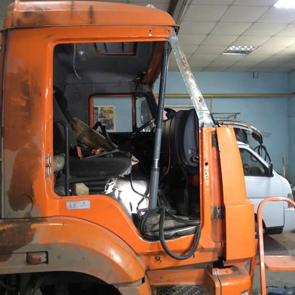 Кузовной ремонт кабин спецтехники в Красноярске фото 10