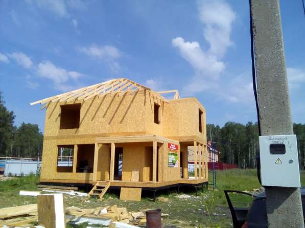 Строительство домов и коттеджей из сип панелей Челябинск в Челябинске