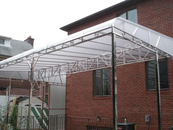 Перила из нержавеющей стали в фото 20