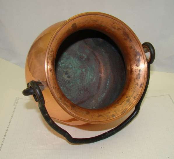 Кашпо медное (Q576) в Москве