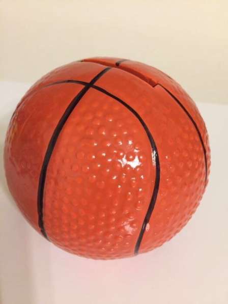 Копилка баскетбольный мяч, керамика в 