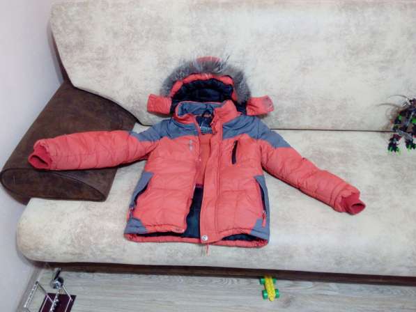 Куртка зимняя 8 лет на мальчика синтепон