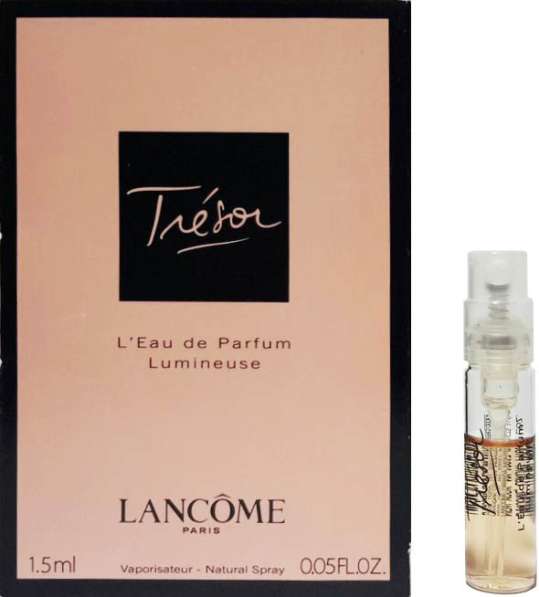 Lancome Tresor 1,5 мл. Женская парфюмированная вода. Франция