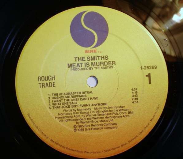 The Smiths – Meat Is Murder в Санкт-Петербурге фото 9