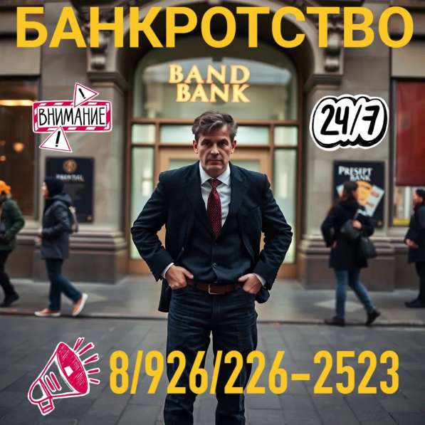 БАНКРОТСТВО физических лиц. Гарантия успеха в Москве