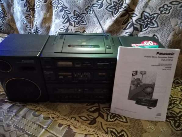 Магнитола Panasonic RX-DT650 (не использовалась) в Москве фото 5
