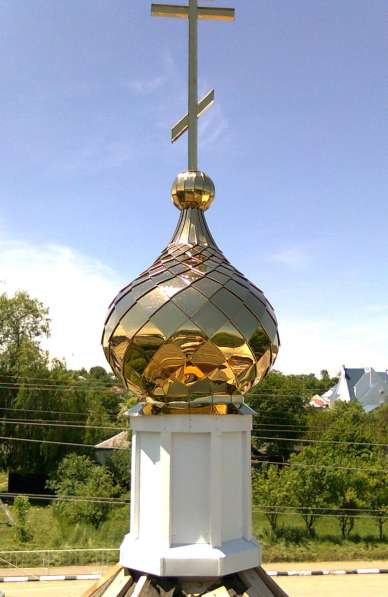 Церковные купола в Ступино