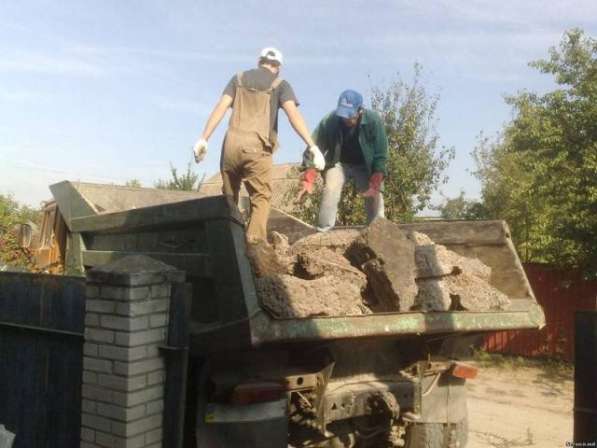 Вывоз строительного мусора с грузчиками в Москве фото 4