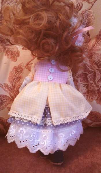 Авторская текстильная кукла, ручная работа в Омске фото 3