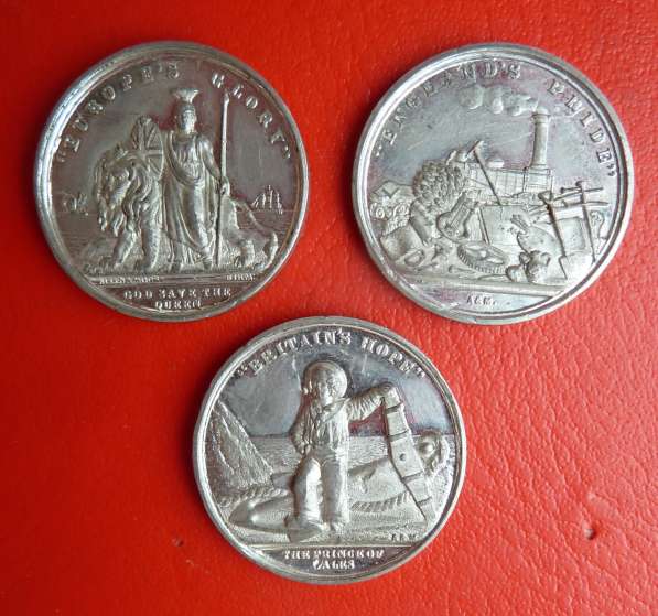 Великобритания набор из 3 жетонов Королевская семья Виктории в Орле фото 10