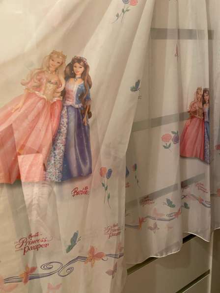 Тюль штора Barbie and pauper в Москве