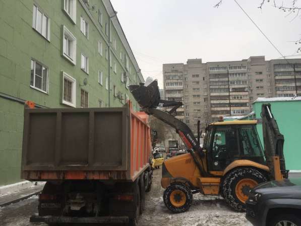Уборка и вывоз снега. Аренда спецтехники в Екатеринбурге фото 4