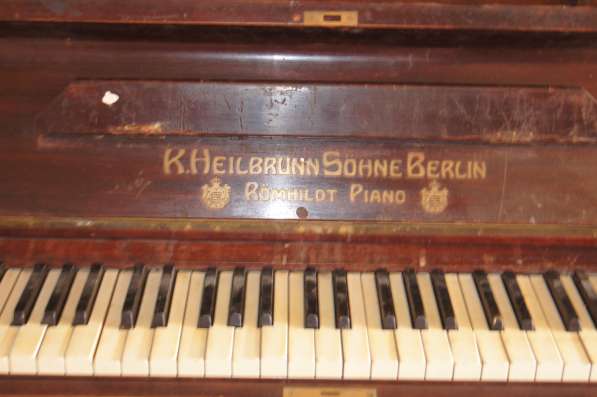 Пианино K.Heılbrunn Sohne Berlin. 18 век в Екатеринбурге фото 12