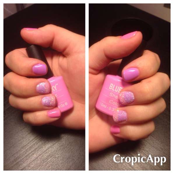 Маникюр шеллак