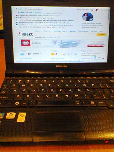 Toshiba NB520-10E 2 ядра диагональ 10.1 в Москве фото 14