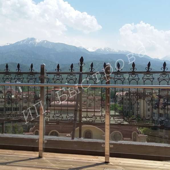 Перила из нержавеющей стали в фото 34