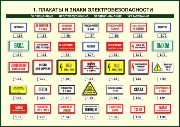 Охрана труда, знаки безопасности, дорожные знаки в Воронеже фото 4