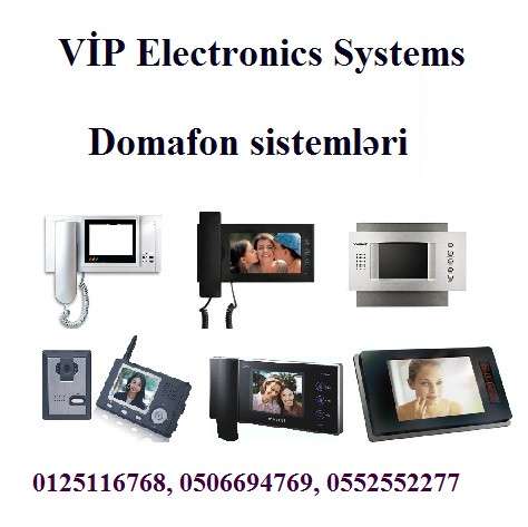 Domafon və siqnalizasiya sistemlərinin satışı в фото 3