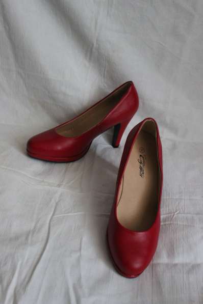 Туфли новые красного цвета цена 500 р в Ставрополе фото 5