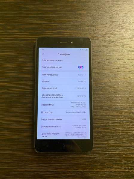 Телефон Xiaomi Redmi 4A в Новосибирске фото 3