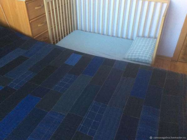 Лоскутный плед-покрывало в Омске фото 4