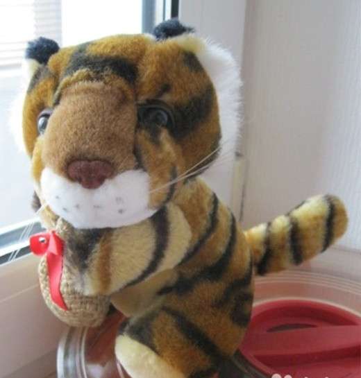 Мягкая игрушка тигр тигрёнок полосатый символ года 2022 в Сыктывкаре фото 3