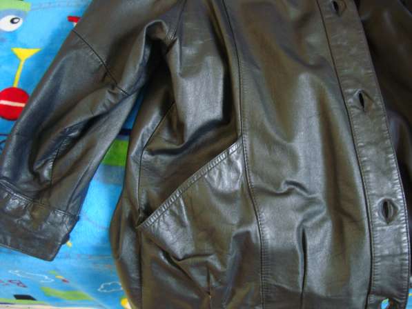Строгая женская кожаная куртка Pelle (Южная Корея) р.50 в Москве фото 5