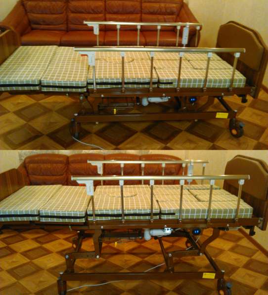 Кровать функциональная медицинская с электроприводом в Нижнем Новгороде фото 8