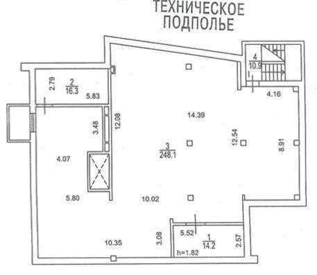 Торговое помещение, 153 кв.м. в Москве