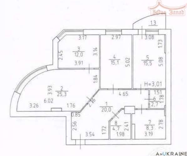 Трехкомнатная квартира в ЖК Ассоль в фото 6