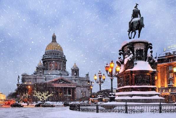 Путешествие в Санкт-Петербург, тур на 3 дня в Москве