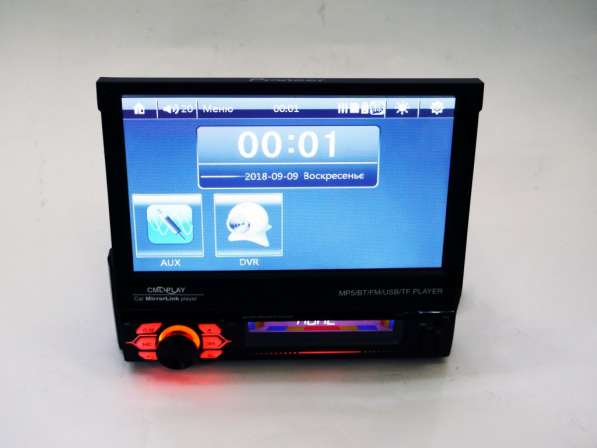 1din Магнитола Pioneer 7120 - 7"Экран + USB + Bluetooth