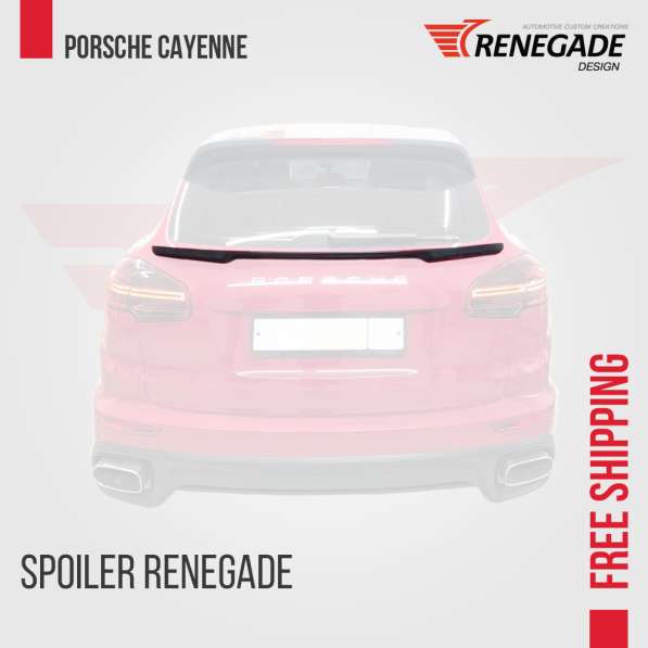 Spoiler Para Porsche Cayenne " Renegade"