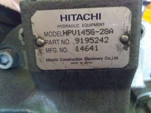 Основной насос Hitachi в Тюмени фото 5