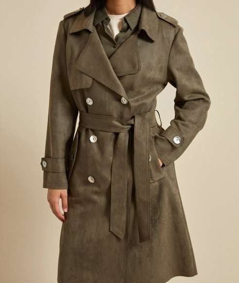 Тренч с поясом в Москве фото 4