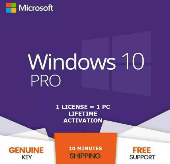 Ключ активации для Windows 10 pro