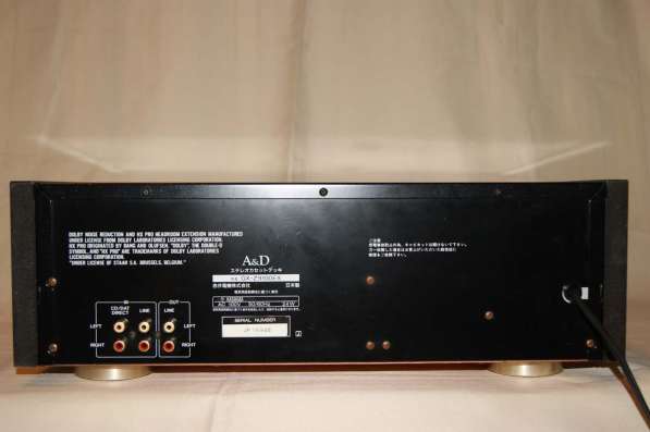 A &D GX-Z9100EX. Made In Japan. 100V в Москве фото 4
