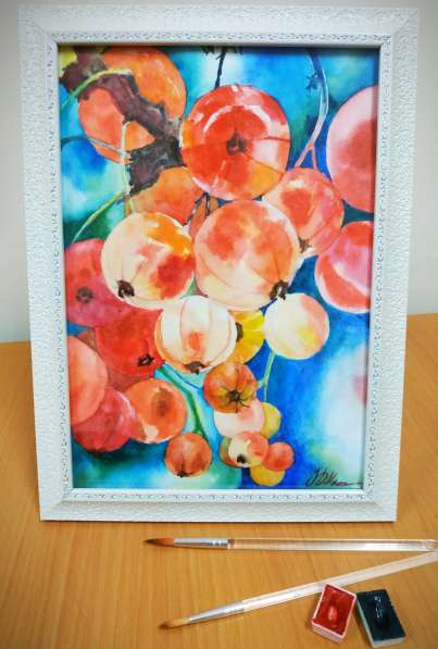 Картины акварель в фото 6