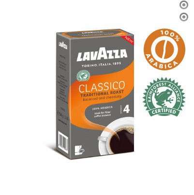 Кофе молотый LAVAZZA CLASSICO 500G TRADITIONAL ROST 4 500 г