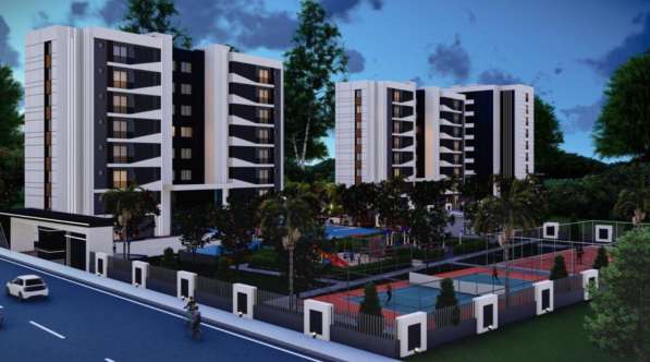 2-к. квартира 47м&sup2; Турция, Анталья, Алтынташ в 