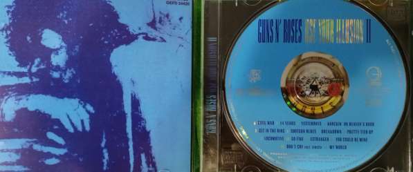 Тяжелый рок на компакт-дисках GunsN'Roses и The Young Gods