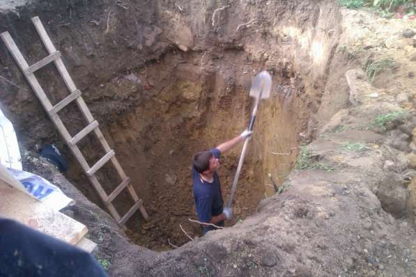 Земельные работы. Колодцы Септики Траншеи в Воронеже фото 12