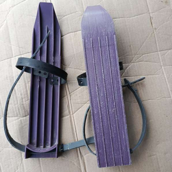 Лыжи детские без палок