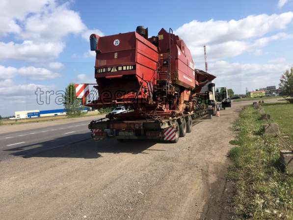 Перевозка тралом, низкорамной площадкой в Омске фото 20